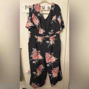 Floral jumpsuit